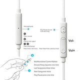 Micromax A106 Unite 2 Compatible Earphone / Handsfree In Ear Headphones with 3.5mm jack - White - NEIGHBOUR JOY
