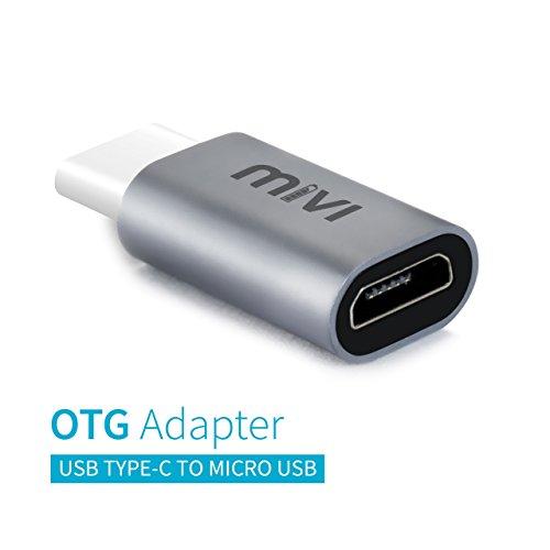 Adaptador tipo C a Micro USB, conector convertidor micro USB a USB-C de  Cellet-Compatible con Samsung Galaxy S8/S8 Plus, MacBook, Nexus 5X/6P,  Chrome