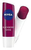 Nivea Lip Care Fruity Shine, Blackberry, 4.8g
