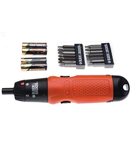 Black Decker A7073 Battery Powered Screwdriver neighbourjoy