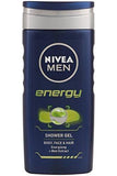 Nivea Bath Care Shower Energy, 250ml