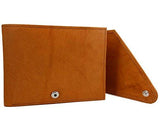 Gentleman Genuine Leather Men's Wallet ( TAN Colour) With Safety Flap - NEIGHBOUR JOY