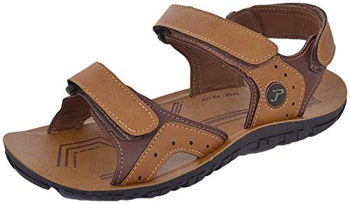 Footwear Paragon Sandal Paragon Men's Tan PU Sandals (10
