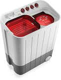 Samsung WT727QPNDMWTL02 Semi-automatic Washing Machine (7.2 kg , Grey and Red) - NEIGHBOUR JOY