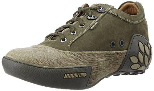 Woodland Men's Green Leather Sneakers 10 UK/India (44 EU