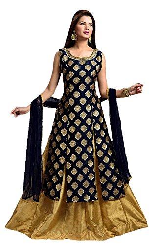 Nine Street Store Women's Crepe Silk Dress Material Dress Material (Ns neighbourjoy Nine Street Store Women's Crepe Silk Dress Material Dress Material (Ns neighbourjoy