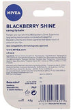 Nivea Lip Care Fruity Shine, Blackberry, 4.8g