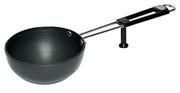 Prestige Hard Anodised Cookware Tadka Pan, 130mm, Black