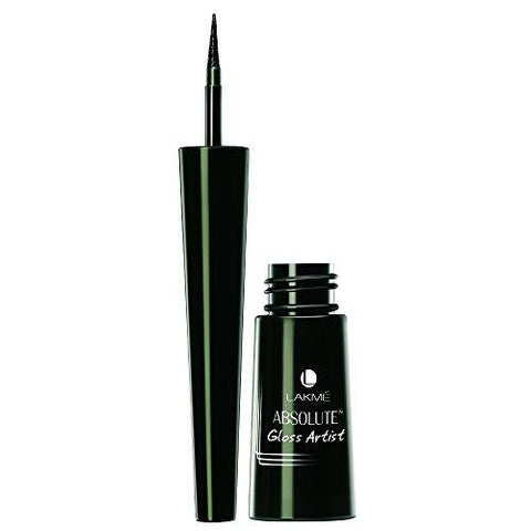 Lakme Absolute Gloss Artist Eye Liner, Black, 2.5 ml