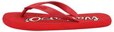 VKC Pride Men's Red Rubber Flip-Flops - 9 UK