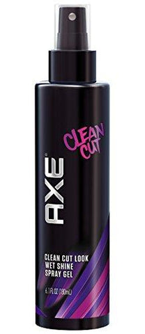 Axe Clean Cut Wet Shine Gel Spray 6.1 Ounce