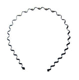 Anokhi ADA Daily Use Black Metal Curled Sleek Metal Hair Band For Man and Woman - NEIGHBOUR JOY