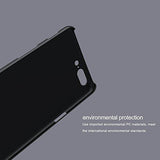 Nillkin Oneplus 5 Case Nillkin Frosted Shield Matte Plastic Slim Fit Case Cover Shell (with Screen protector film) (Frosted) (Black) - NEIGHBOUR JOY