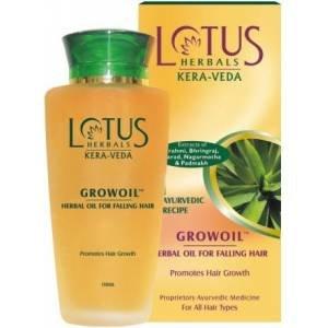 Lotus Herbals Kera-Veda Growoil Herbal Oil, 110ml