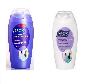 Pears Everyday Care Shampoo & Conditioner (Lavender+ Vitamin B5) [PACK OF 2] 400ml with Ayur Product in Combo