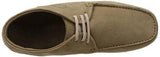 Woodland Men's Khaki Leather Sneakers - 9 UK/India (43 EU)