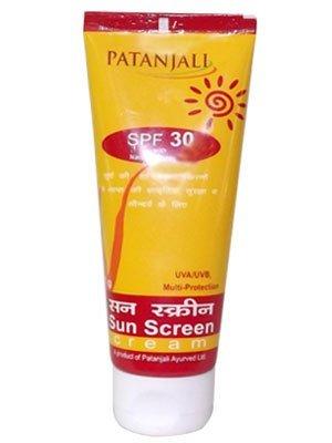 Patanjali Sun Screen Cream SPF30, 50g - NEIGHBOUR JOY