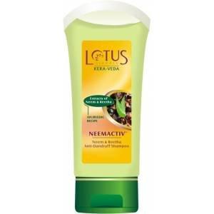 Lotus Herbals Kera-Veda Neemactiv Neem and Reetha Anti-Dandruff Shampoo, 150ml