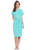 FeelBlue Bathrobe For Women (Sea Green) - NEIGHBOUR JOY