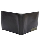 Woodland Black Leather Formal Wallet Art W523004BLK