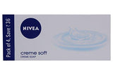 Nivea Creme Soft creme Soap ,125gm (Pack of 4)