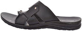 Paragon Men's Black PU Slippers (8) - NEIGHBOUR JOY