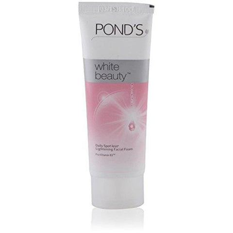 Pond's Facial Foam - White Beauty, 50g Tube