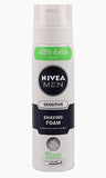 Nivea For Men Sensitive Shaving Foam - 200 ml and get 50 ml Free (25% extra)