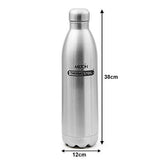 Milton Thermosteel Duo DLX 1800 Bottle, 1700ml, Steel