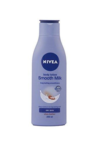 Nivea Smooth Milk Body Lotion For Dry Skin, 200ml