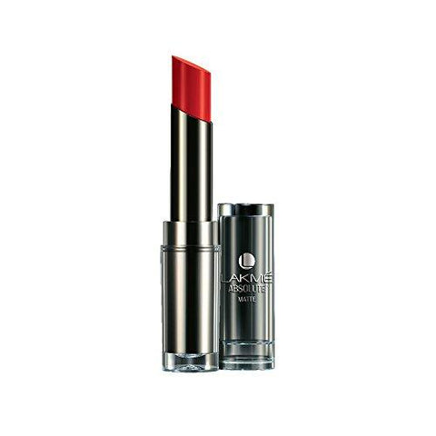 Lakme  Absolute Matte  Lipstick, Red Envy, 3.7 g