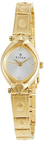 Titan Karishma Analog Silver Dial Women's Watch - NE2417YM01