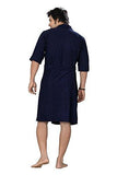 Decor Studioz Men's Bathrobe - Navy Blue - NEIGHBOUR JOY