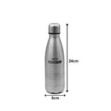 Milton Duo DLX 350 Bottle, 350ml, Silver