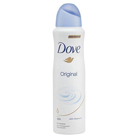 Dove Original 0% Alcohol 150Ml (L) - DEODORANT - For WOMEN - 150 ML