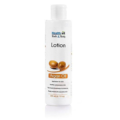 Healthvit Bath and Body Hydrating Argan Oil of Morocco Lotion, 200ml