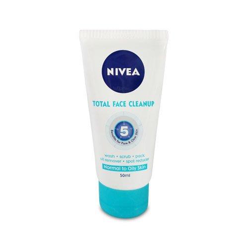 Nivea Total Face Clean Up, 50ml