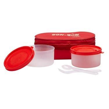 Milton Bon Bon Lunch Box ,(EC-SOF-FST-0007_Red)