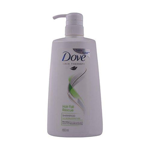 Dove Hair Therapy Shampoo - Hair Fall resue, 650ml Bottle