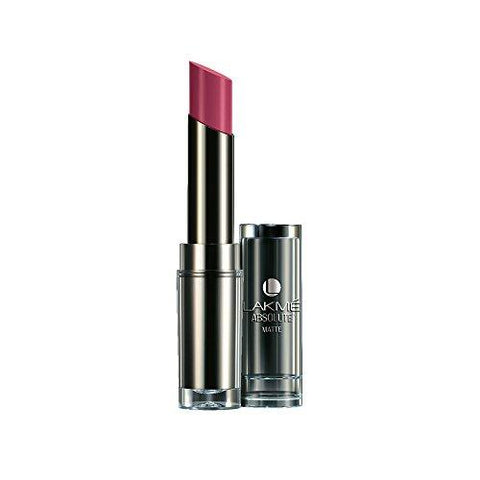 Lakme  Absolute Matte  Lipstick, Mauve Fix, 3.7 g