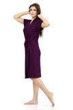 Superior Women's Cotton Bathrobe (Purple-SC001 _Purple _Standard)