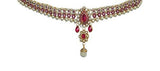 Handicraft Kottage Gold Plated Ruby Beautiful Belly Chain (Kamarband) for Women,Girls (HK-KB-03) - NEIGHBOUR JOY