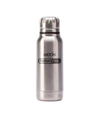 Milton Thermosteel Plain Lid Flask, 500ml, Sleelplain