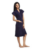 FeelBlue Unisex Combo Bathrobe (Pack of 2) -Navy Blue - NEIGHBOUR JOY