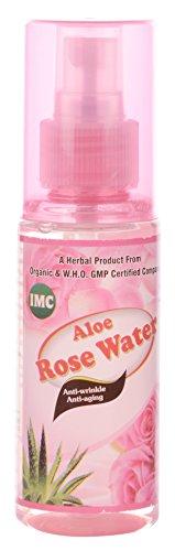 IMC Rose Water Bottle, Clear, 100 ml - NEIGHBOUR JOY