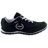 Lancer Men's Black and White Mesh Running Shoes - 7 UK (PERTH BLACK WHITE-41) - NEIGHBOUR JOY