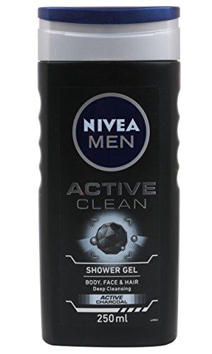 Nivea Men Active Clean Shower Gel, 250ml