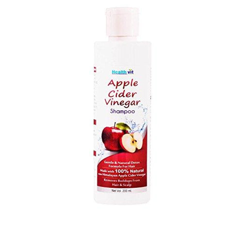 Healthvit Apple Cider Vinegar Shampoo, 200ml For Healthy, Shiny & Stronger Hair.