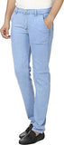 Ibs Mens Denim Slim Fit Jeans 32 (Sky Blue) - NEIGHBOUR JOY