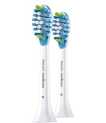 Philips Sonicare Adaptive Clean replacement toothbrush heads, HX9042/64, White 2-count